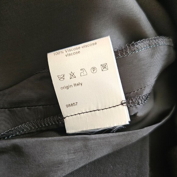 AKRIS Lightweight Wool Blend Knee-Length Pencil Skirt US 6, Black - Picture 11 of 13